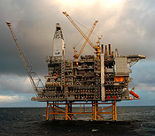 The Grane platform in the North Sea